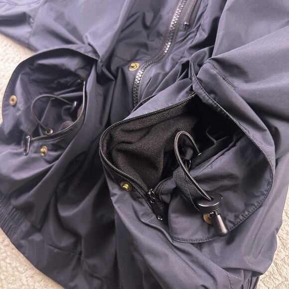 DryJoys FootJoy Men’s Golf Jacket Rain Wind Lined Button Front Large - Picture 14 of 16